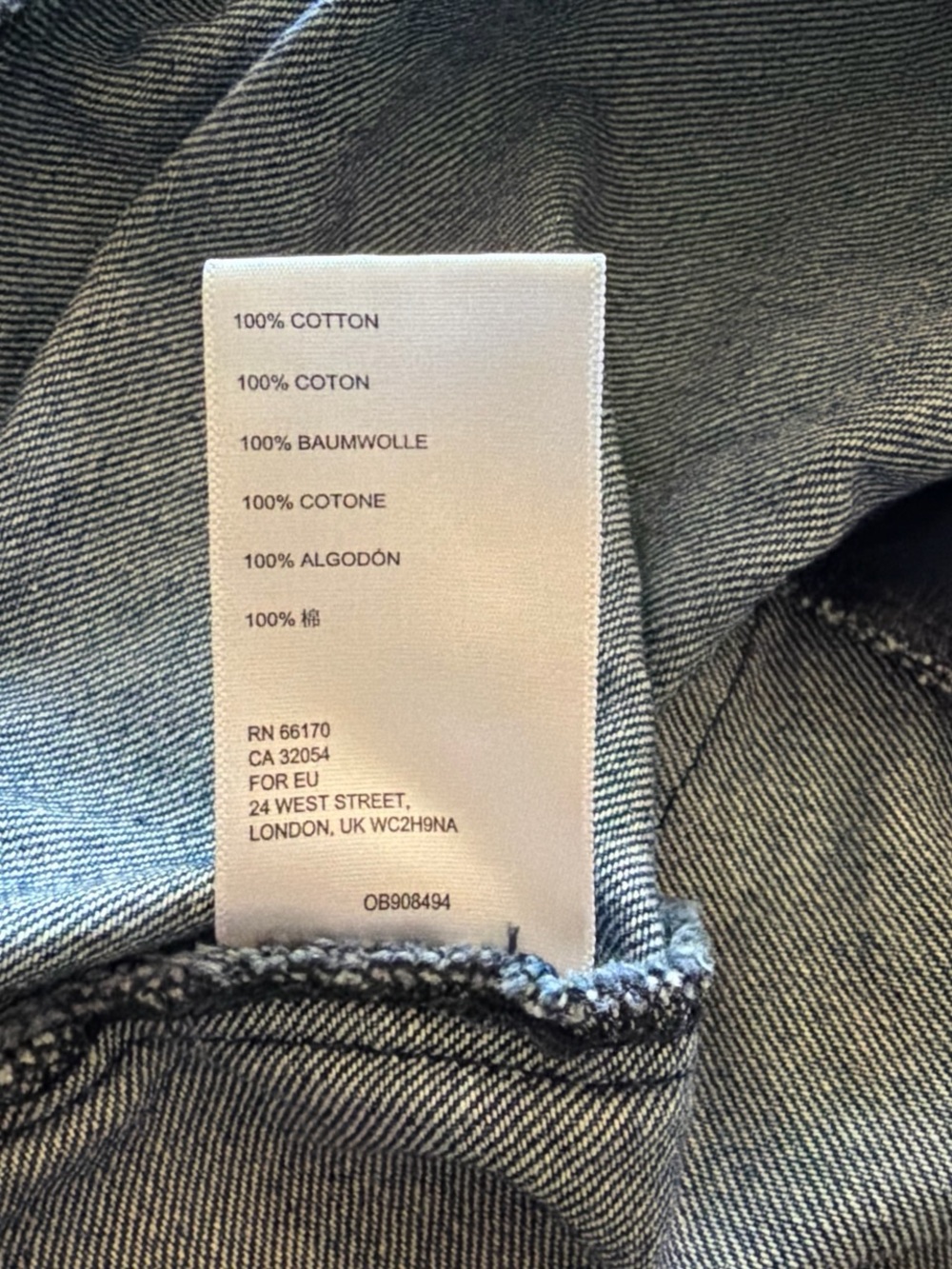 Pilcro Indigo Denim Circle Skirt - Picture 8 of 8